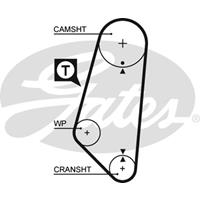 GATES Zahnriemen 5400 Steuerriemen VW,SEAT,GOLF III 1H1,VENTO 1H2,IBIZA II 6K1,CORDOBA 6K1, 6K2