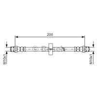 Bremsschlauch Bosch 1 987 476 219