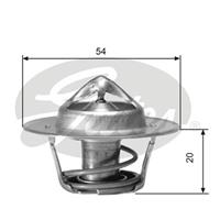 GATES Thermostat TH00171G1 Kühlwasserthermostat,Kühlwasserregler FORD,PEUGEOT,LAND ROVER,TRANSIT Bus V_ _,TRANSIT Kasten V_ _