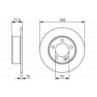 nissan Remschijf BD1546