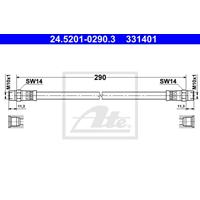 Bremsschlauch Vorderachse ATE 83.6204-0286.3