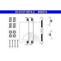 Toebehoren, remschoen ATE, u.a. für Renault, Dacia, Lancia, Nissan