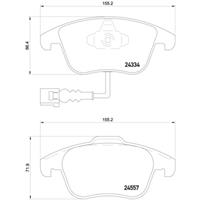 Bremsbelagsatz, Scheibenbremse | BREMBO (P 85 130)
