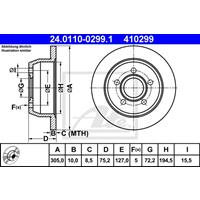 jeep Remschijf 24011002991