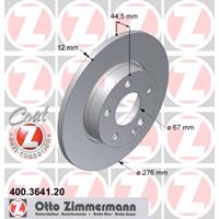 Bremsscheibe 'COAT Z' | Zimmermann (400.3641.20)
