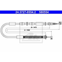 fiat Handremkabel 24372705542