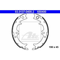 Remschoenset, parkeerrem ATE, u.a. für Toyota, Lexus