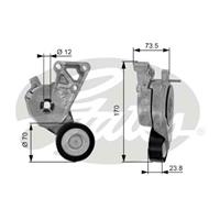 audi Spanrol, Poly V-riem T38148