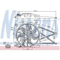 opel Koelventilator 85179