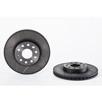 Remschijf BREMBO MAX LINE BREMBO, Remschijftype: Gespleten: , u.a. für VW, Skoda, Seat, Audi