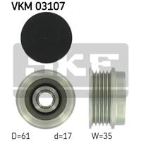 Dynamovrijloop SKF, u.a. für VW, Skoda, Audi