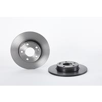 Remschijf COATED DISC LINE BREMBO, Remschijftype: Massief, u.a. für Mercedes-Benz