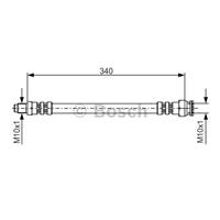 Bremsschlauch | BOSCH (1 987 476 393)