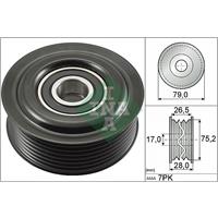 INA Umlenkrolle 532 0609 10 Führungsrolle,Umlenk-/Führungsrolle, Keilrippenriemen TOYOTA,LEXUS,AVENSIS Kombi T25,COROLLA Verso ZER_, ZZE12_, R1_
