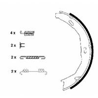 Bremsbackensatz, Feststellbremse Hinterachse Hella 8DA 355 050-771