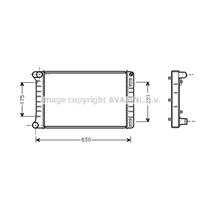 fiat Radiateur