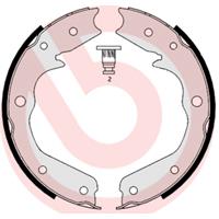 Remschoenset, parkeerrem BREMBO, u.a. für Opel, Vauxhall