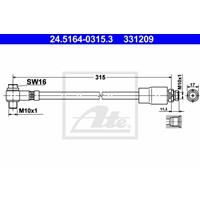 Bremsschlauch | ATE (24.5164-0315.3)