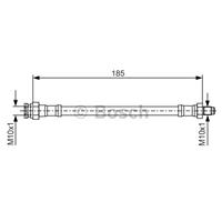 Bremsschlauch Bosch 1 987 476 416