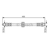 Bremsschlauch | BOSCH (1 987 476 444)