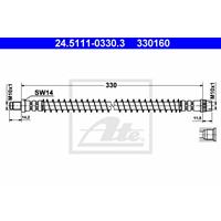 Bremsschlauch | f.becker_line (110 10051)