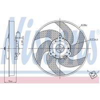 citroen Koelventilator 85667