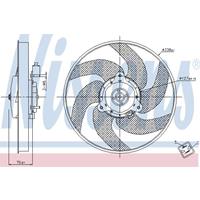 citroen Koelventilator 85667