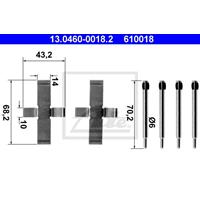 Accessoireset, schijfremblok ATE, u.a. für BMW