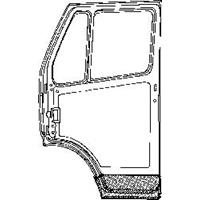 mercedes-benz Plaatwerkdeel .l207d/407d.onderk.deur 2