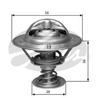 GATES Thermostat TH31482G1 Kühlwasserthermostat,Kühlwasserregler PEUGEOT,TOYOTA,CITROËN,4007 GP_,4008,YARIS SCP9_, NSP9_, KSP9_, NCP9_, ZSP9_