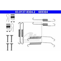 Zubehörsatz, Bremsbacken Hinterachse ATE 03.0137-9304.2