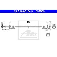 Volkswagen Remslang 24514001943