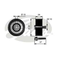 audi Geleide rol/omdraairol v-snaren DriveAlign T36300