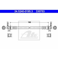 Bremsschlauch Hinterachse ATE 24.5240-0195.3