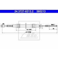 Seilzug, Feststellbremse | f.becker_line (117 10020)