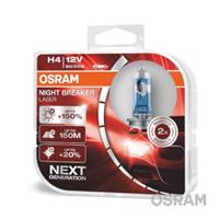 osramauto Osram Auto Halogen Leuchtmittel Night Breaker Laser Next Generation H4 65/55W 12V D907501