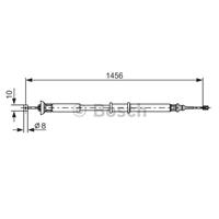 fiat Handremkabel BC423