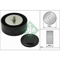 Geleide rol/omdraairol, Poly V-riem INA, Diameter (mm)70mm, u.a. für BMW, Alpina