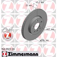 Bremsscheibe 'COAT Z' | Zimmermann (150.2927.20)
