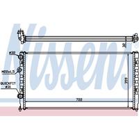 NISSENS Wasserkühler 65252 Kühler,Motorkühler VW,PASSAT Variant 3A5, 35I,PASSAT 3A2, 35I