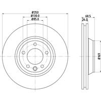 audi Remschijf Gecoat 54217PRO 8DD355109761