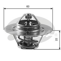 Thermostat, Kühlmittel Gates TH12480G1