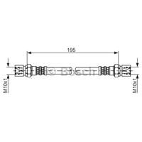 Remslang BOSCH, u.a. für Opel, Vauxhall, Saab, Daewoo