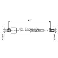 Bremsschlauch | BOSCH (1 987 476 074)