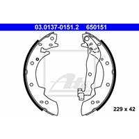 Bremsbackensatz Hinterachse ATE 03.0137-0151.2