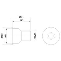 hellapagid Schraube, Bremsscheibe | HELLA PAGID (8DZ 355 209-051)