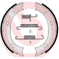 Bremsbackensatz, Feststellbremse | BREMBO (S 50 510)