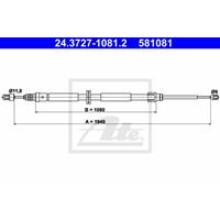 renault Handremkabel 24372710812