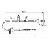 kia Handremkabel BC991