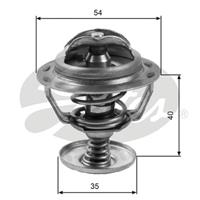 Thermostat, Kühlmittel Gates TH06082G1